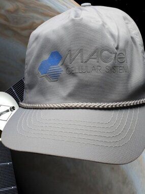 Mactel celluar system Alaska vintage Hat Cap Telecom